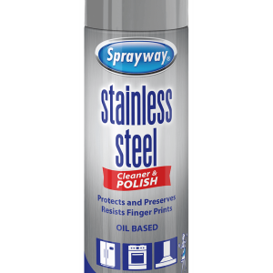 Sprayway Stainless Steel Cleaner Aerosol Spray (oil-based)